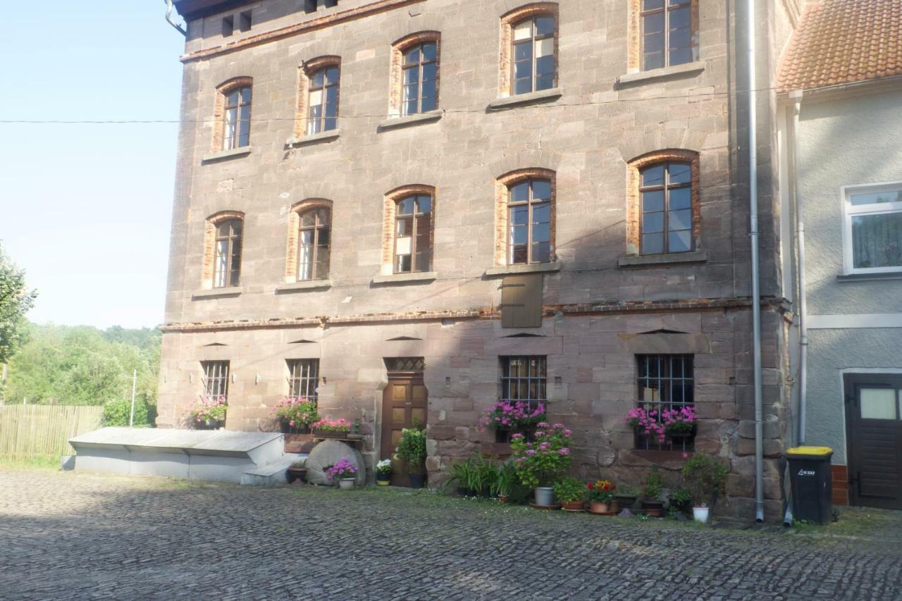 Ferienwohnung Kroppenmuehle Schoenburg Eksteriør bilde